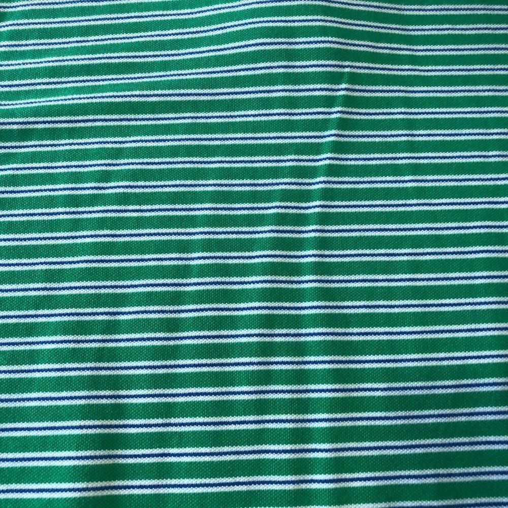 Vintage 90s Ralph Lauren Polo Jeans Mens XL USA Flag Weathered Pique Shirt Green - Picture 11 of 12